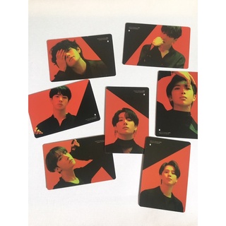 LOMO CARD Ảnh BTS 6x9cm (2 mặt, bo góc)