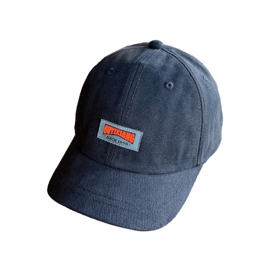 Mũ lưỡi trai nam và nữ vành ngắn làm bằng chất liệu cotton thời trang