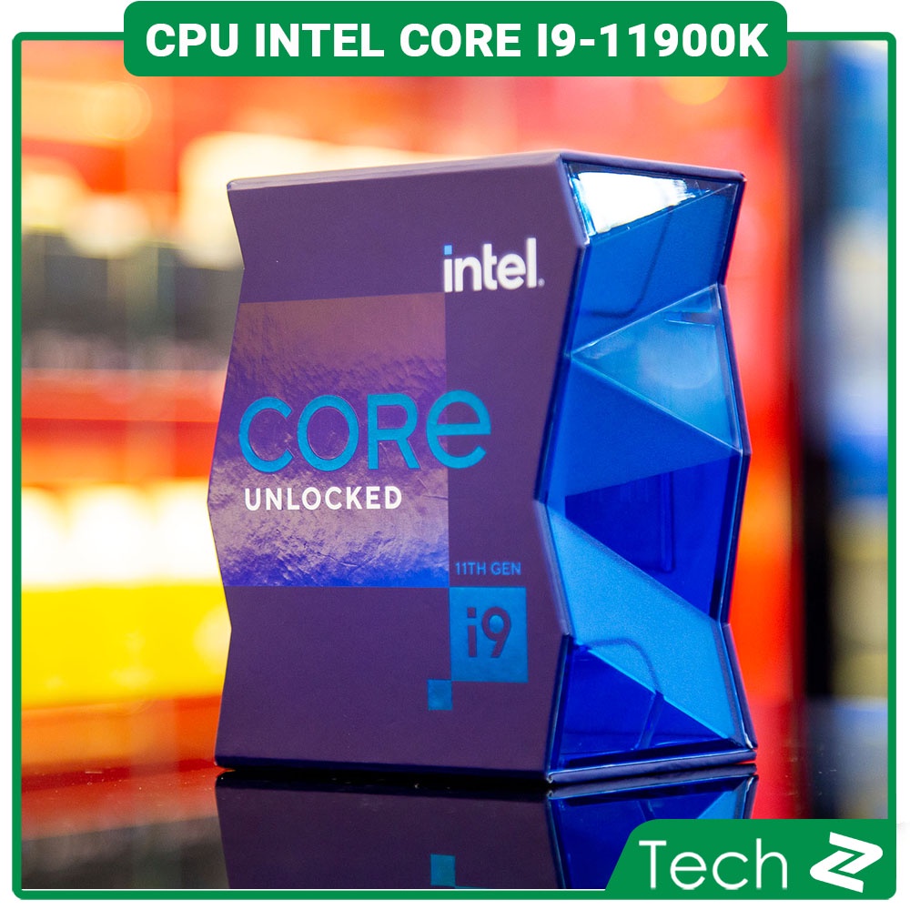 CPU Intel Core i9 11900K Box Công Ty Bảo Hành 36 Tháng