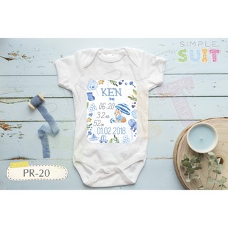 Bodysuit thiết kế riêng theo thông tin bé mẫu PR-20