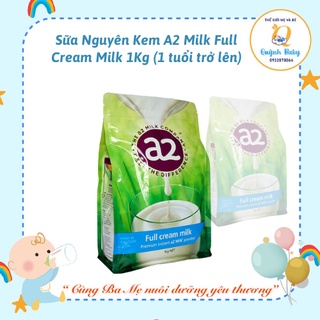Sữa bột A2 nguyên kem Úc 1Kg