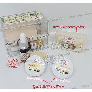 Bộ Dưỡng Trắng Da Dr. ยันฮี HAPPY WHITE Thái Lan