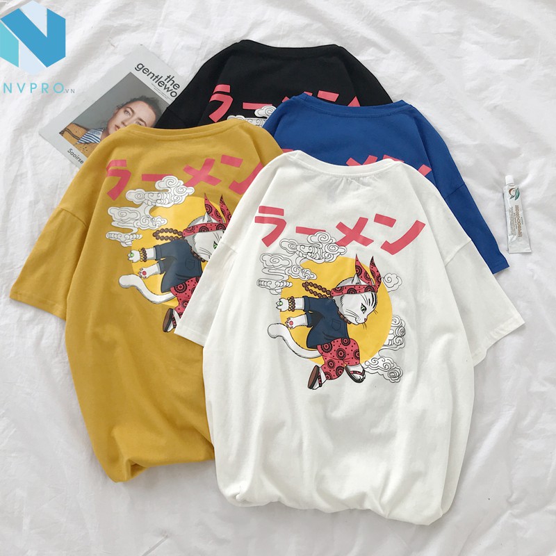 Áo thun tay lỡ UNISEX thỏ lão đại A024