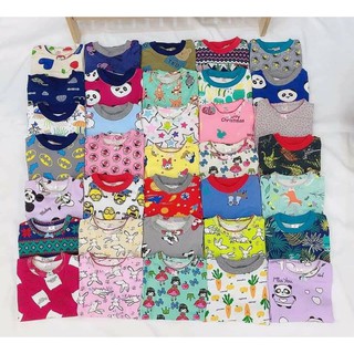 Combo 5 bộ Cotton xuất dư cho bé trai, bé gái
