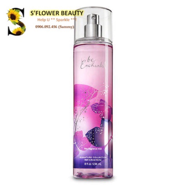 BE ENCHANTED | Bộ Sản Phẩm Gel Tắm - Dưỡng Thể - Xịt Thơm Lưu Hương Toàn Thân Bath & Body Works | BigBuy360 - bigbuy360.vn