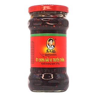 Ớt Chưng Dầu Laogama Vị Truyền Thống 275gr/ Ớt Chưng Dầu Truyền Thống - NK Chính Hãng Laoganma