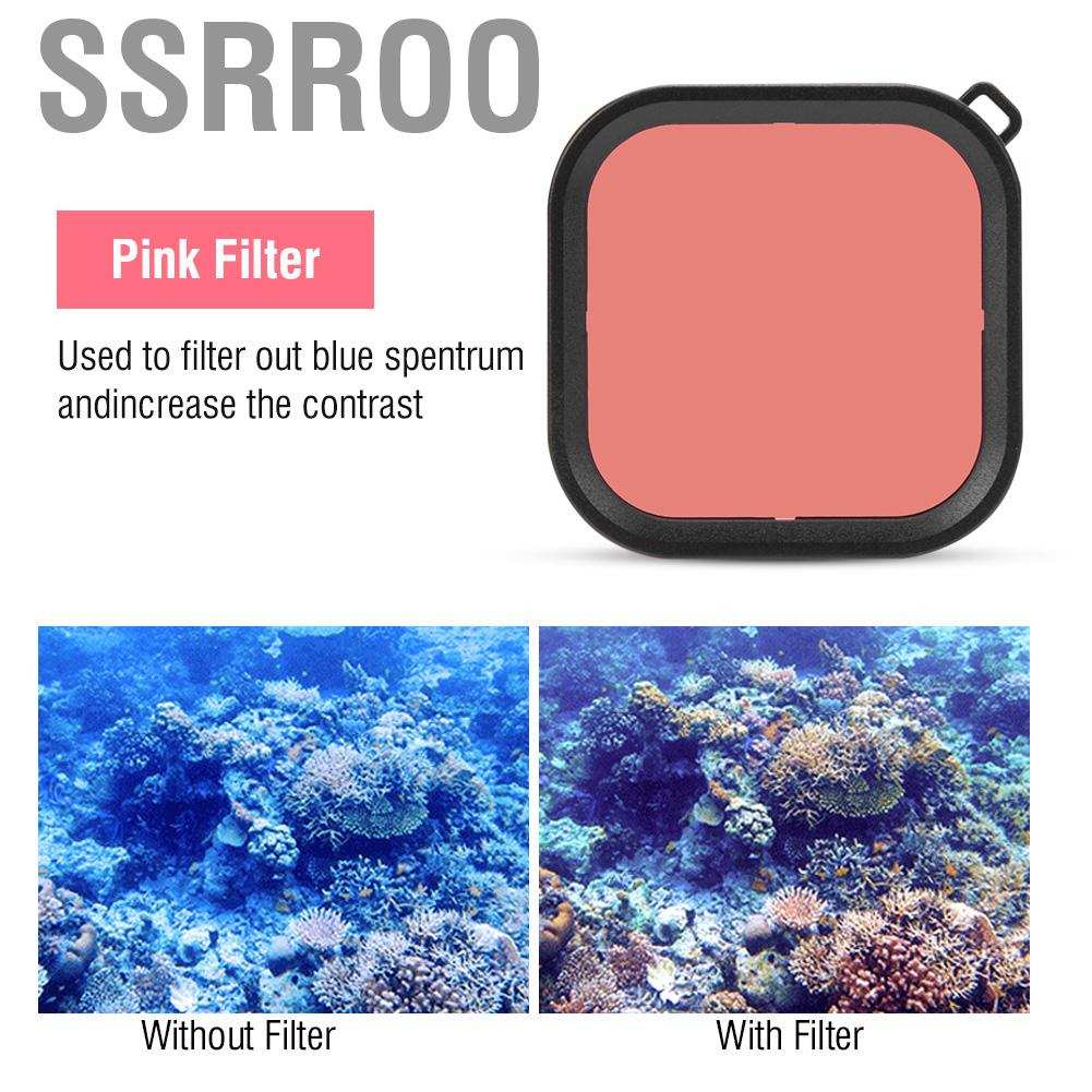 Vỏ bảo vệ ống kính máy ảnh GoPro 8 bằng ABS chống nước chống bụi
 | BigBuy360 - bigbuy360.vn