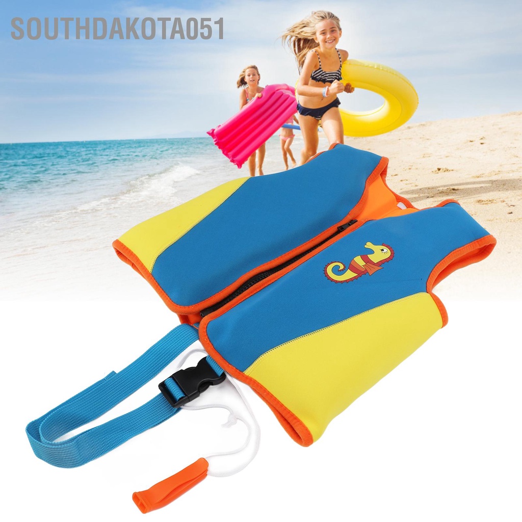 [Hàng Sẵn] Áo Phao Bơi Cứu Hộ Cho Bé từ 1-10 tuổi cao cấp - Bảo Đảm An Toàn Khi Đi Bơi Đi Điển Và Đi Thuyền Bè【Southdakota051】