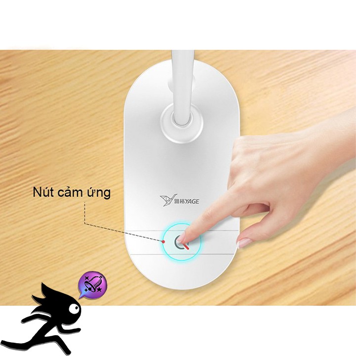 ĐÈN LED KẸP BÀN, CHỐNG CẬN, 3 CHẾ ĐỘ SÁNG, NÚT BẤM CẢM ỨNG TIỆN DỤNG, PIN SẠC CHO THỜI GIAN SỬ DỤNG ĐẾN 25H.