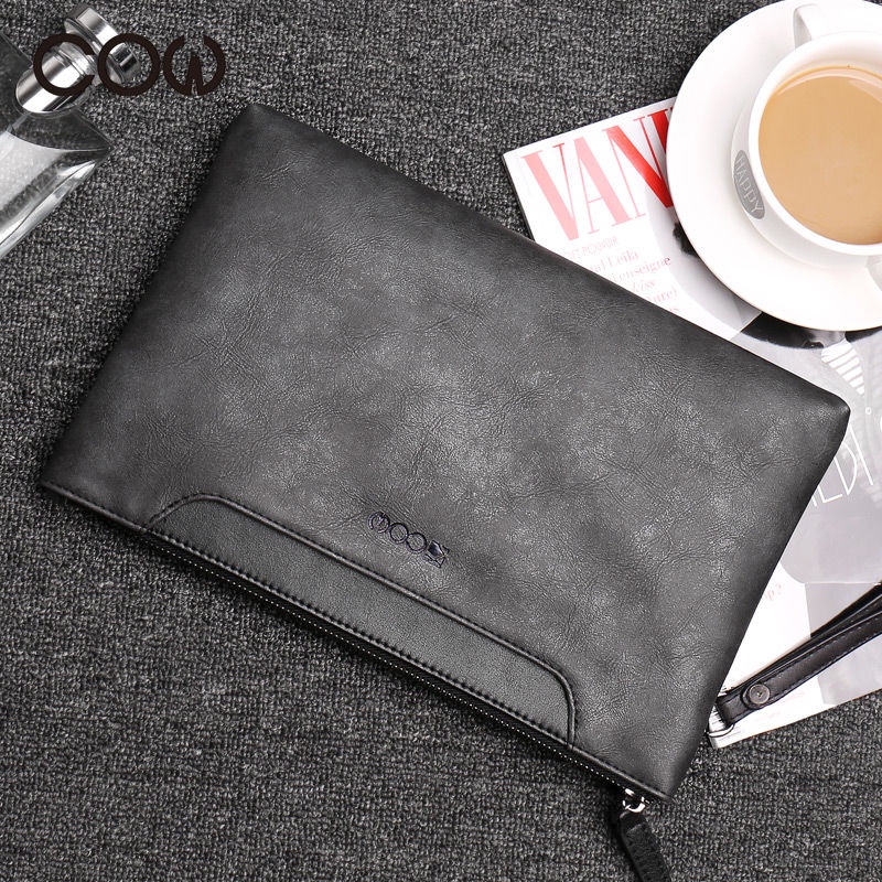 Túi cầm tay cỡ lớn phong cách Pháp thời trang cho nam C-9812 | BigBuy360 - bigbuy360.vn
