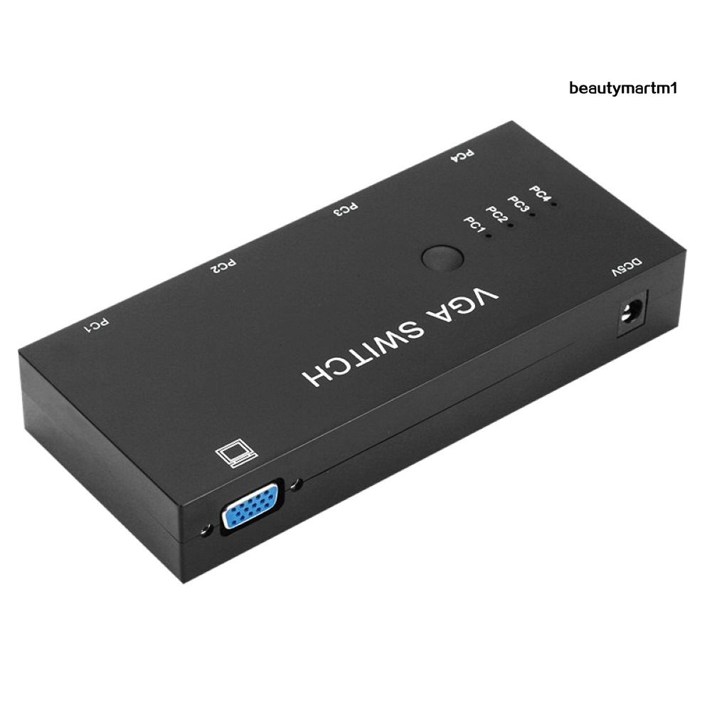 Bộ Chuyển Đổi Vga Sang Video 4 Trong 1 Cho Laptop / Máy Chiếu | BigBuy360 - bigbuy360.vn