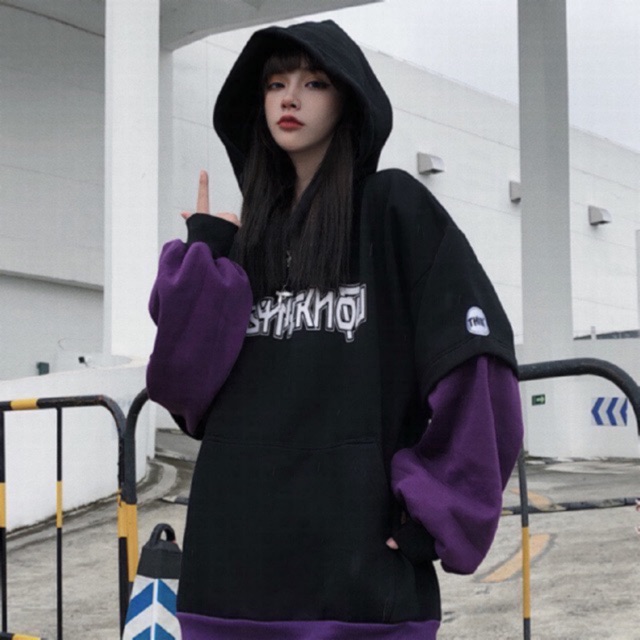 Áo hoodie nỉ bông layer | BigBuy360 - bigbuy360.vn