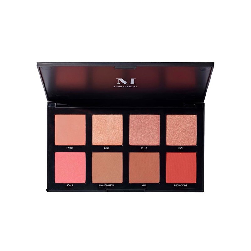 Bảng má hồng MORPHE 8W Warm Master Blush Palette