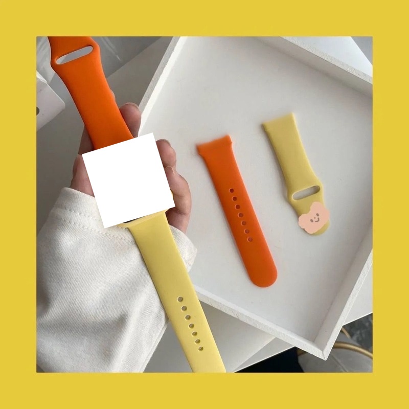 Dây Đeo Silicone 2022 Cho Đồng Hồ Thông Minh AW 49 45 41 40 44 42 38 MM Series 8 Utra 7 6 5 4 3 2
