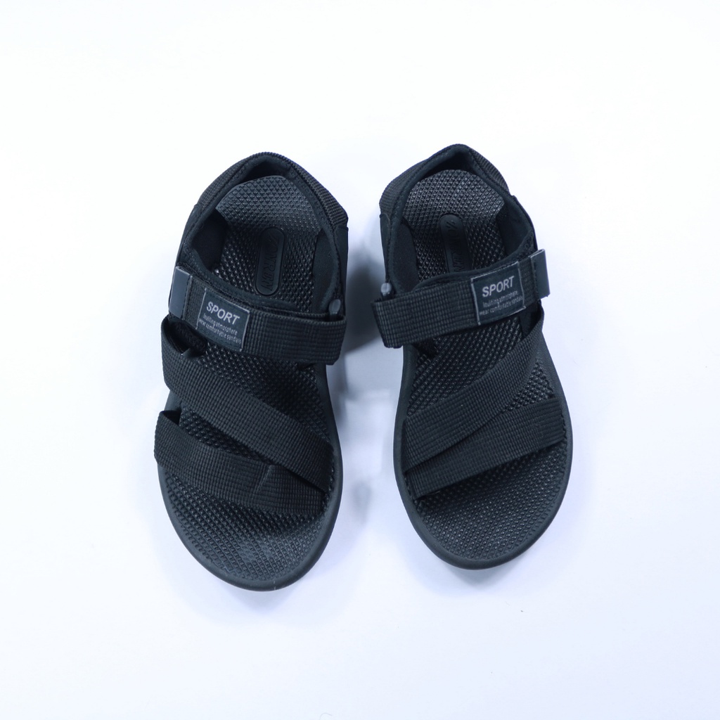 Giày Sandals Nữ HuuCuong Quai chéo quai dù đế cao su - TH18