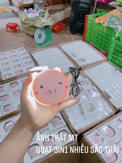 QUẠT MINI GƯƠNG SOI