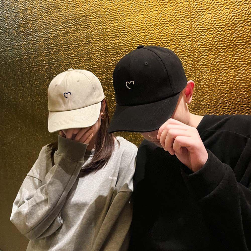 Mũ Lưỡi Trai Chất Liệu Cotton Thiết Kế Đơn Giản Phong Cách Hip Hop Thời Trang Cho Cặp Đôi