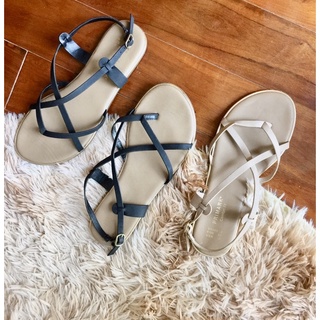 ［ｈàｎｇ ｕｓ ｕｋ］dép sandal nữ đế bệt xỏ ngón siêu xinh 👡💜💗