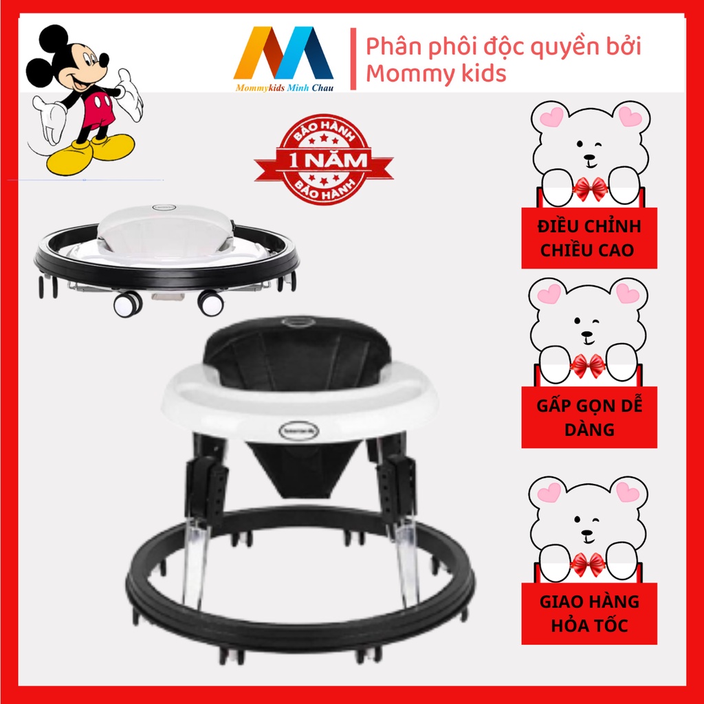 Xe tròn tập đi cho bé - LUCKMAN - HÀNG CAO CẤP - Hỗ trợ tốt cho những bước đi của bé