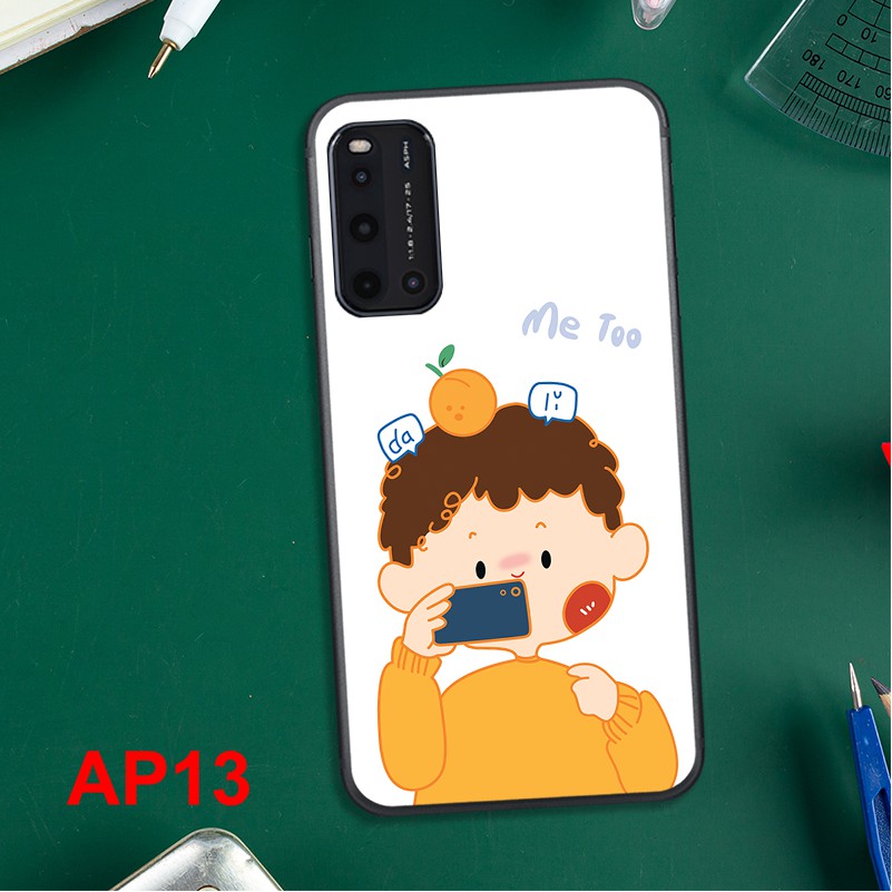 ỐP ĐIỆN THOẠI VIVO V19 IN HÌNH CÔ BÉ - CẬU BÉ SIÊU ĐÁNG YÊU