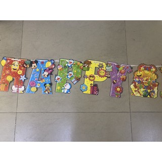 🎉 DÂY TREO TRANG TRÍ SINH NHẬT CHỮ HAPPY BIRTHDAY 🎉