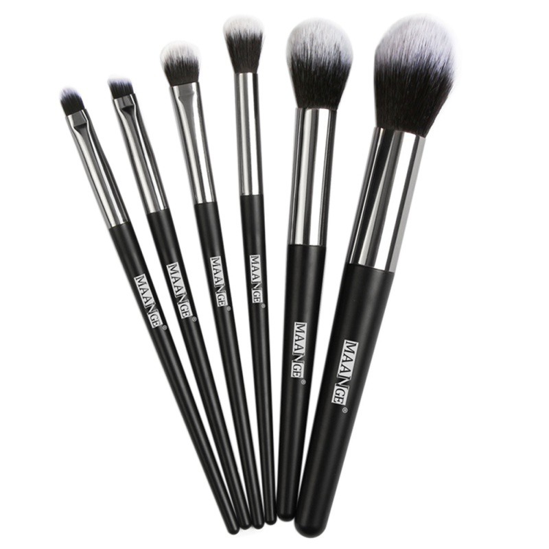 『elf』🔝 6Pcs Blush Brush Loose Powder Brush Highlighter Brush Eye Shadow Makeup Brush Set