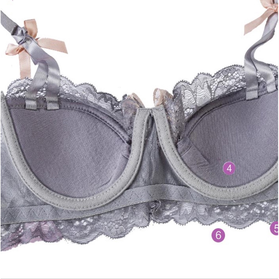 Bộ đồ lót nữ ren nâng ngực cao cấp, trẻ trung (MS 07006) Anna Shop