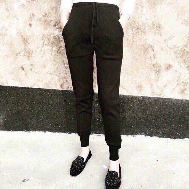 [ Mã FAMAYWA giảm 10K đơn 50K] Quần jogger len tăm nữ 3 màu chất đẹp | BigBuy360 - bigbuy360.vn