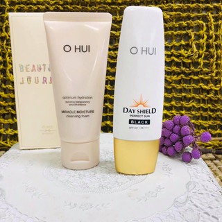 Sét kem chống nắng ohui Black mẫu tháng3/2019 sỉ