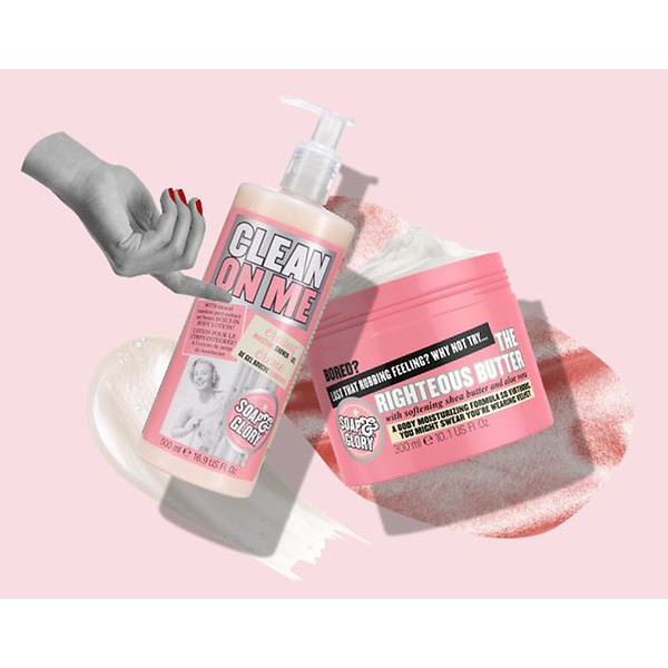 Sữa tăm Soap & Glory nhiều mùi 500ml