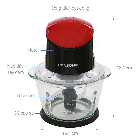 Máy xay thịt Pensonic PB-6002G