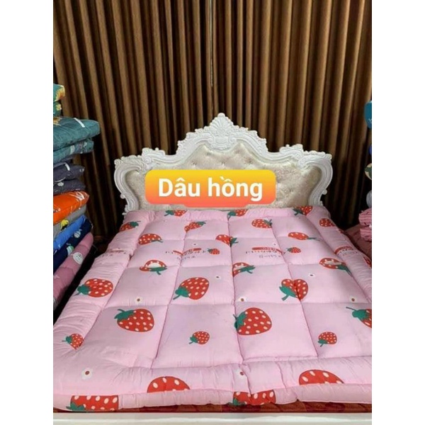 Hàng loại 1_Topper giá rẻ 1m2-1m4-1m6-1m8*2m, tấm làm mềm nệm, dày dặn, chất liệu vải mát, siêu êm