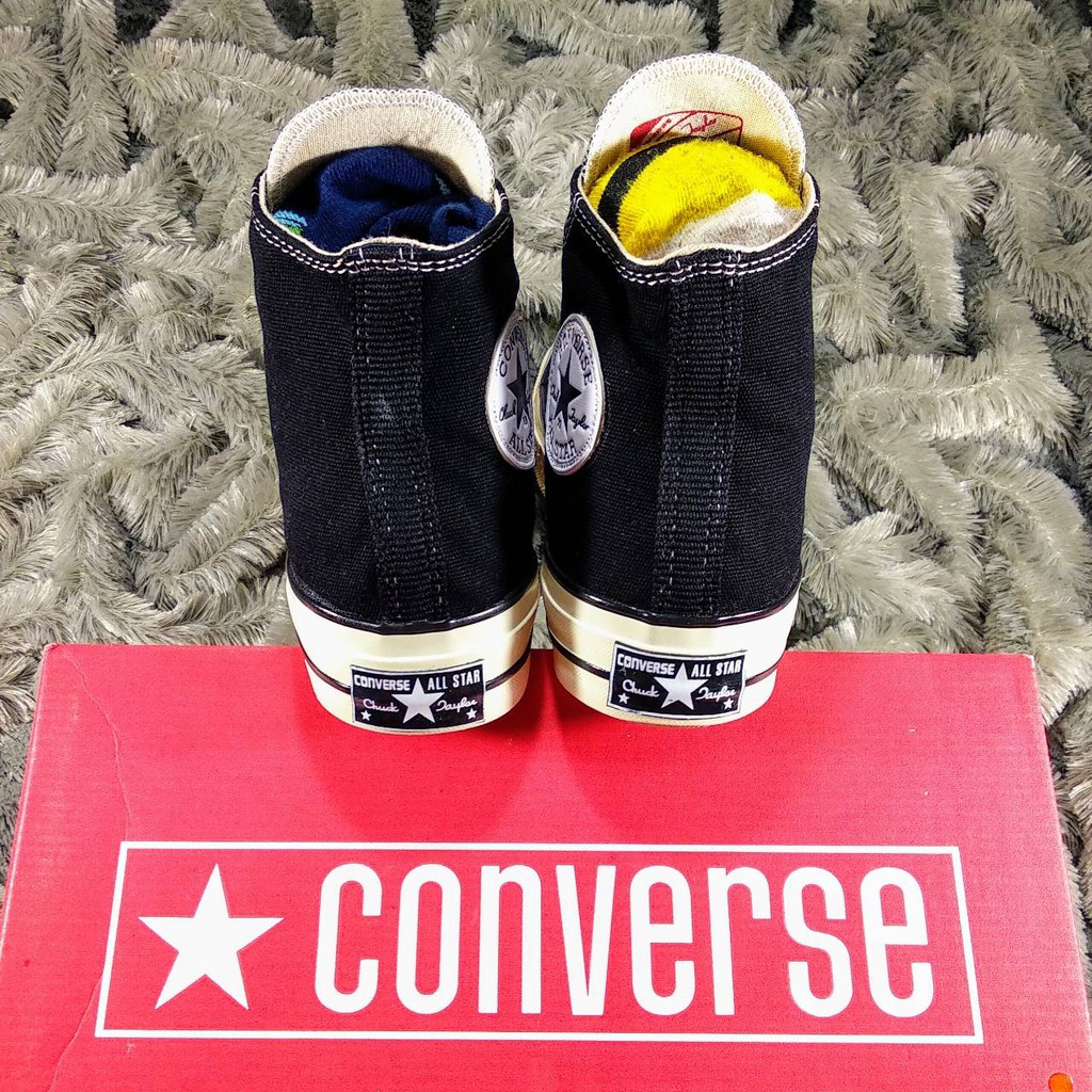 Giày Thể Thao Converse 70s Cổ Cao Phối Màu Trắng Đen Phong Cách Việt Nam