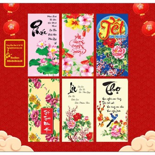 Combo 5, 10 phong bao lì xì Tết 2021 cực đẹp