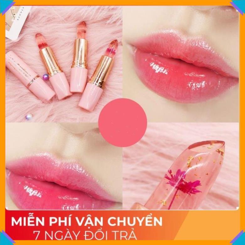 🎁NEW🎁 Son Thạch Ướp  Hoa ⚡️𝐅𝐑𝐄𝐄 𝐒𝐇𝐈𝐏⚡️ Son Thạch Đổi Màu Theo Nhiệt Độ | BigBuy360 - bigbuy360.vn