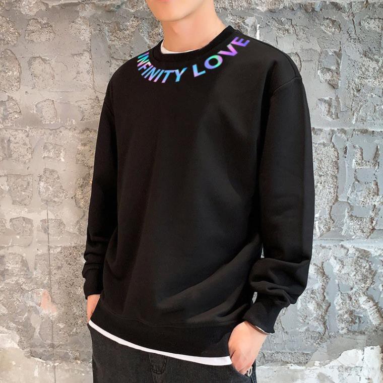 Áo Sweater Infinyty Phản Quang, Aó Nỉ Dài Tay Nam Nữ Cá Tính - AS80 | BigBuy360 - bigbuy360.vn