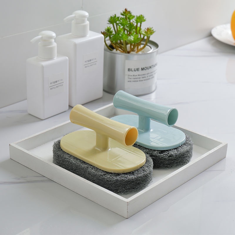 Bàn Chải Có Tay Cầm Để Chà Rửa Nhà Tắm Nhà Bếp Tiện Dụng