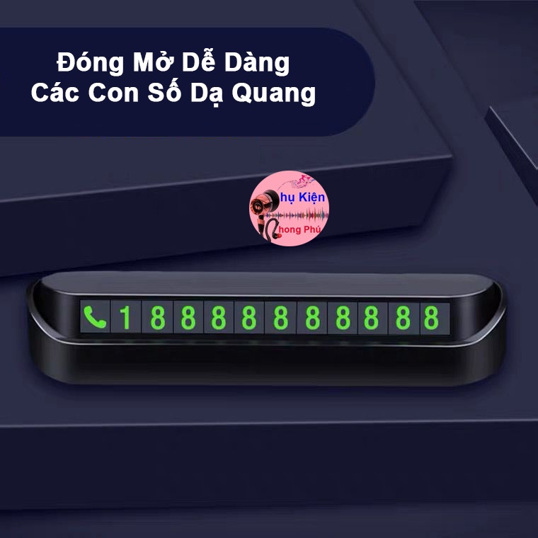 Bảng Ghi Số Điện Thoại Cho Xe Ô Tô Gắn Trên Taplo Khi Dừng Đỗ Xe Được Làm Bằng Nhựa ABS Cao Cấp Bền Đẹp