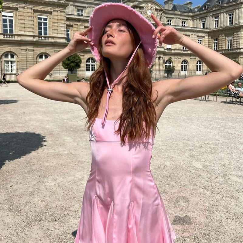 Đầm Hai Dây Mùa Hè Màu Sắc Thời Trang Quyến Rũ Cho Nữ