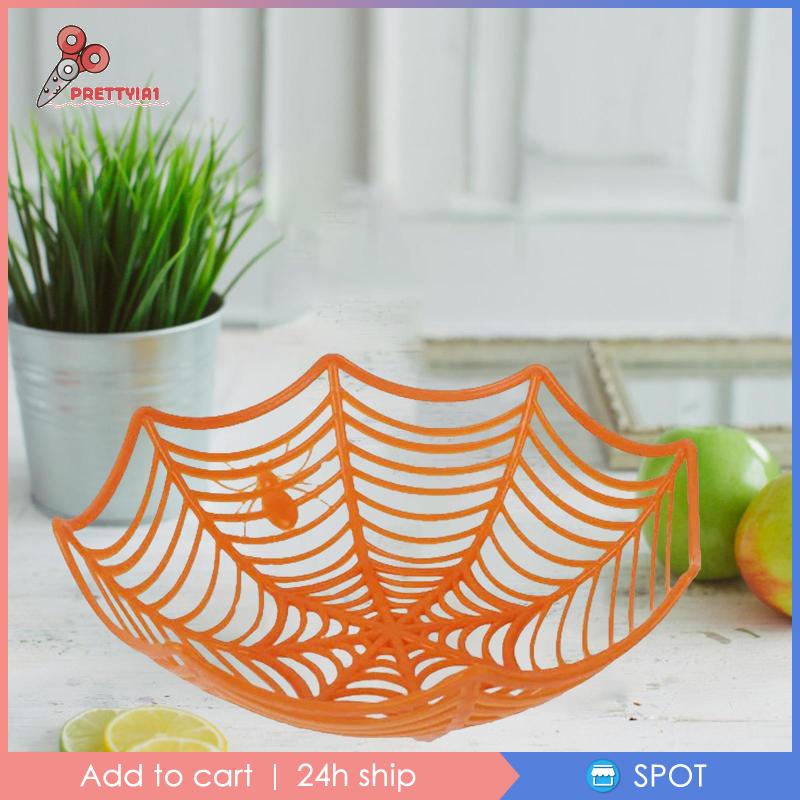 [Prettyia1] Giỏ Đựng Trái Cây / Đồ Ăn Vặt Trang Trí Halloween