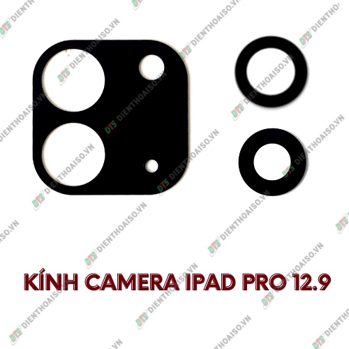 Kính camera ipad pro 12.9 kèm keo dán