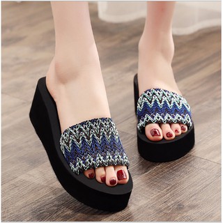 Dép Nữ Quai Thổ Cẩm BH 7