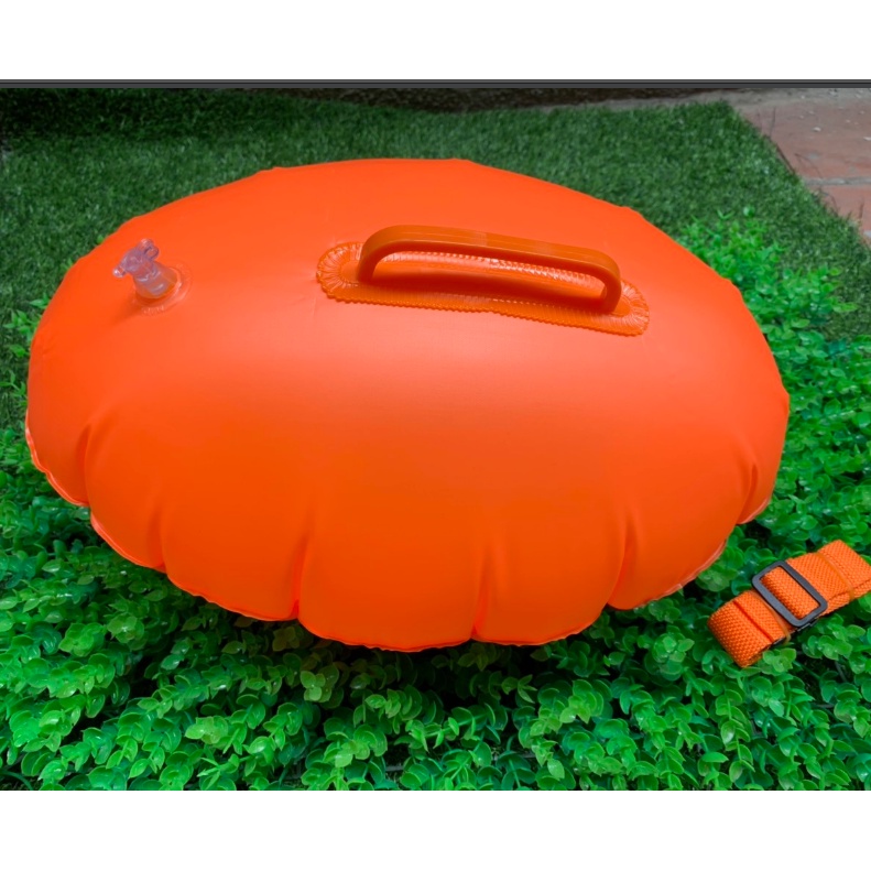 phao bơi biển oval đeo thắt lưng 2 túi khí cho dân bơi chuyên nghiệp