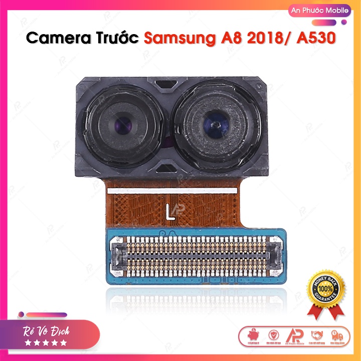 Camera Trước Samsung A8 2018 / A530 - Linh Kiện Cam Trước Điện Thoại Galaxy Zin Bóc Máy