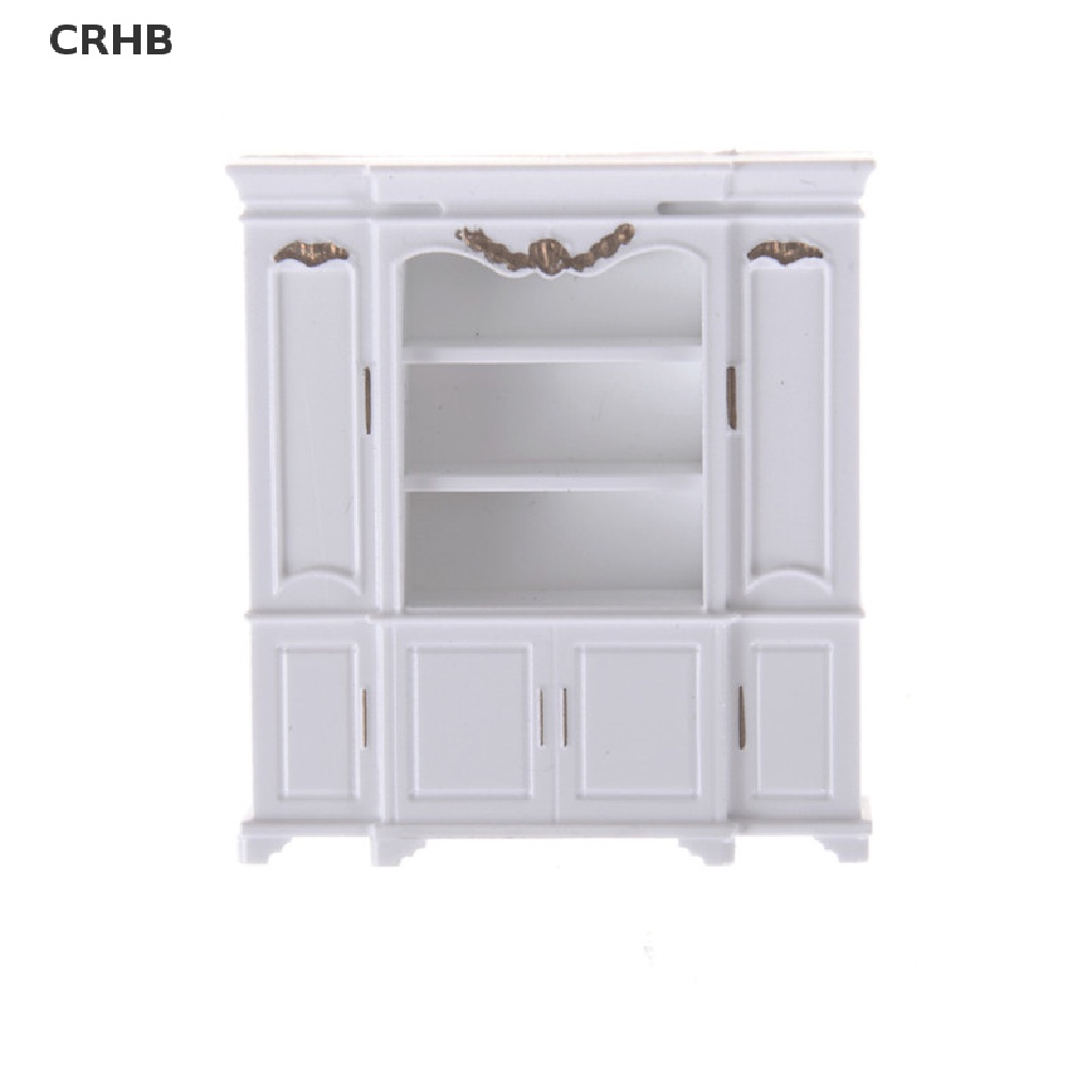 Crhb Mô Hình Kệ Sách Mini Màu Vàng Trang Trí Nội Thất Nhà Búp Bê Mới