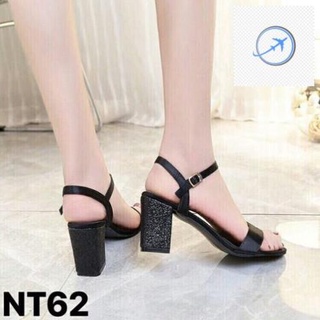 [ mới nhất] giày cao gót quai ngang size lớn big size đế vuông 7cm l