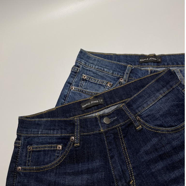QUẦN BASIC JEANS, QUẦN JEANS TRƠN THỜI TRANG, QUẦN JEANS MIX-MATCH ĐA DẠNG, VẢI CAO CẤP_J004