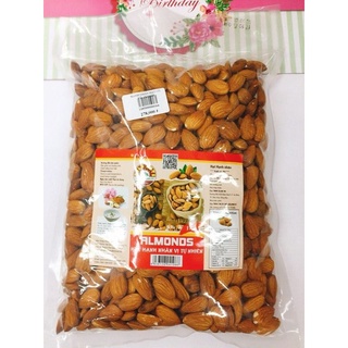 Hạt hạnh nhân đã tách vỏ 1kg ( sống, đã sấy)