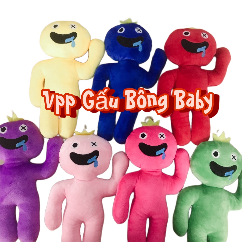 Gấu bông Rainbow friends Roblox game  poppy playtime - đồ chơi nhồi bông hình quái vật hoạt hình Rainbow Friends Roblox
