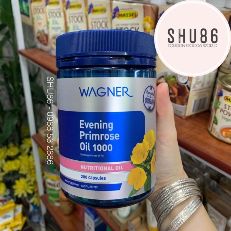 Tinh dầu hoa anh thảo Wagner Evening Primrose Oil 1000mg của Úc